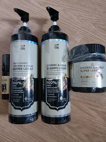 Dherbs set rambut super lebat