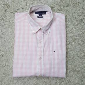 Tommy Hilfiger Checked Pink Top
