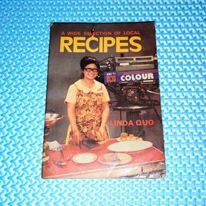 Vintage 1975 Recipes by Linda Quo 胡金蓮菜譜 Cook Book