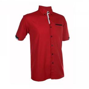 Baju Korporat Kemeja Oren Sport F1 2605 Red