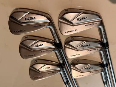 Honma Tour World Rose Proto MB Golf Iron 5-10 (5-P