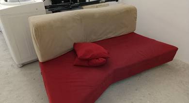 3 Seater Modern Red Sofa