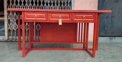 Wooden writing desk or study table