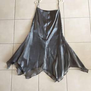 Long skirt (sliver colour)