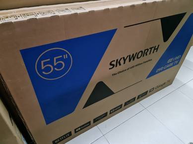 NEW Tv  55 SKYWORTH 4K  Google UHD 2026