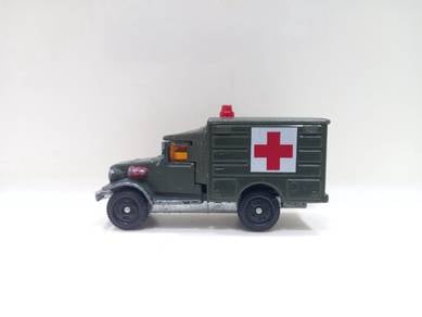 Vintage Tomica Toyota JASDF Military Ambulance