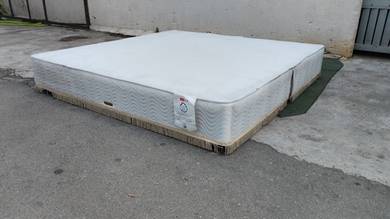 YD91A Katil King Divan Bed Frame Foldable SLUMBERL
