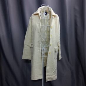 GAP Cream Long Trend Coat