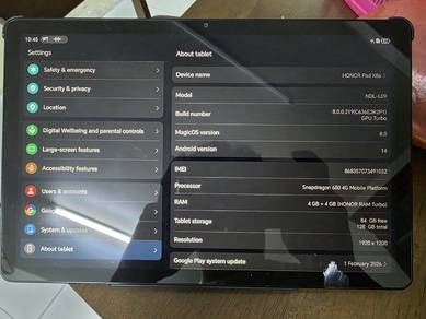 Honor Pad X8A LTE
