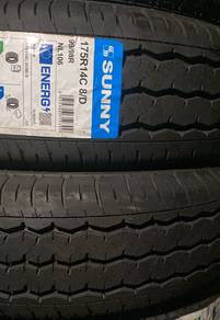NEW TYRE 175R14C Sunny Year 2025