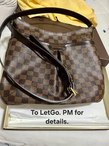 Authentic Louis Vuitton Damier Ebene Shoulder Bag
