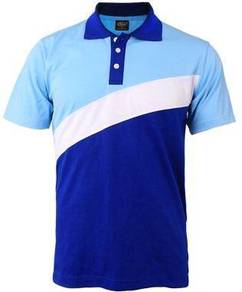 T-shirt Chest Block Polo Enzo Code 2794 Royal Blue