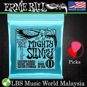 Ernie Ball 2228 Mighty Slinky Nickel Wound Strings