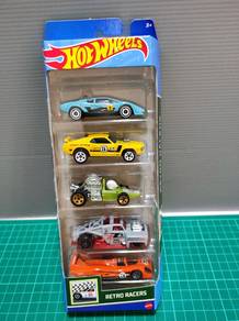Hotwheels Retro Racers 5 Pack
