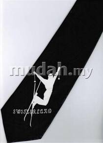 Ski Sport Cartoon Fancy Novelty Neck Tie