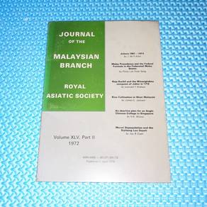 Vintage Journal of MBRAS Volume XLV Part 2 1973