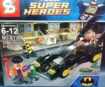 SY 302 Batman Batmobile blocks