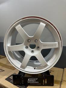 NEW RIM : TE37SAGA 18x9 +46 5x114.3 -15 WR