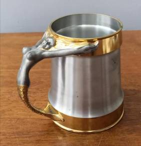 Cawan Fine Pewter Malaysia mermaid mug