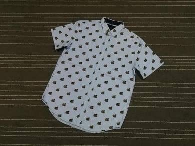 Zara man kemeja mom oxford fabric saiz xl