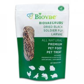 BiovaeGrubs Dried Black Soldier Fly Larvae 100gram