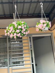 vinca gantung pasu kecil