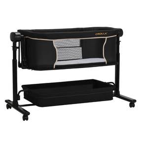 Crolla Anya Jet Black Smart Baby Crib