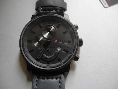 Large Black Curren Quartz Watch