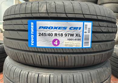 245/40/18 Toyo Cr1 Tayar Baru Tahun2025
