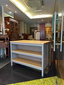 Ikea TORNVIKEN Kitchen Island in GREY/OAK  DISCONT