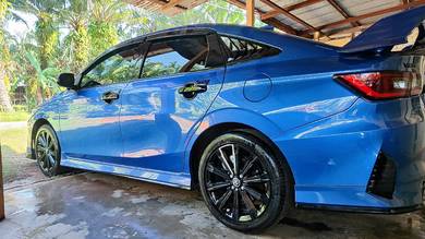 rim vios 17inci beserta tayar ori kilang. 
