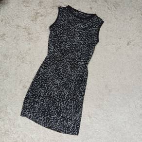 DKNY Jeans Leopard Print Dress