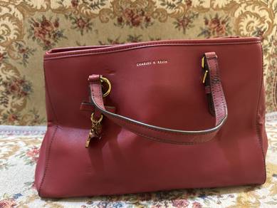C&K Bow Details Tote Bag
