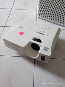 Hitachi CP-X2514WN LCD projector, HDMI USB, Power 