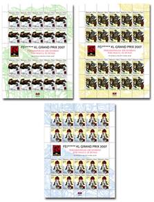 Mint Stamp Sheet FEI KL Grand Prix Malaysia 2007