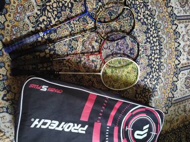 Badminton raket & beg raket