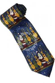 Christmas Santa Claus Xmas #15 Reindeer BU NeckTie