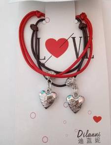 Couple Heart Bracelets