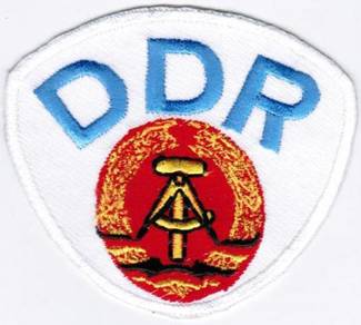 1974 DDR HOME WC East Germany Football Badge Patch