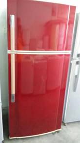 Red LG Freezer Peti Sejuk Ais Refrigerator Fridge