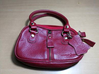 Original Country Hide small maroon red hand bag