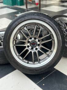 Re30 16 inch sportrim Myvi city saga yaris