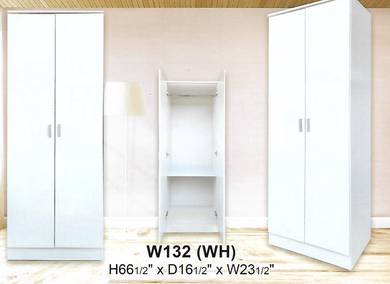 Almari baju 2 pintu (siap pasang promotion)