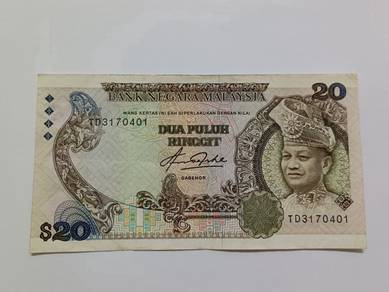 Wang Kertas Lama RM20