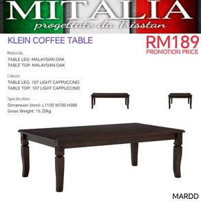 Japanese Coffee Table | Meja Jepun Solid Kayu