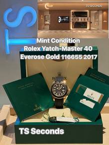 Rolex Date Yatch-master 40mm Everose Gold 116655
