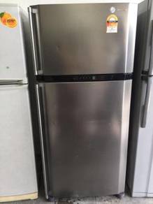 Sharp Fridge Big Sejuk Refrigerator Peti Ais Peti