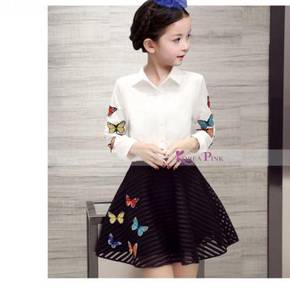 KOREA PINK Girl Set 2 PCS (Top+Skirt)