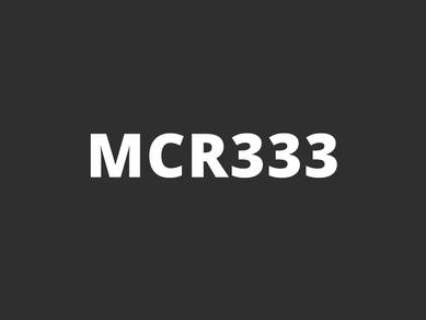 MCR333