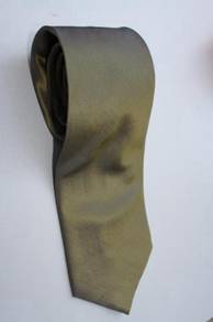 JT10 Green Olive Top Quality Solid Men Neck Tie